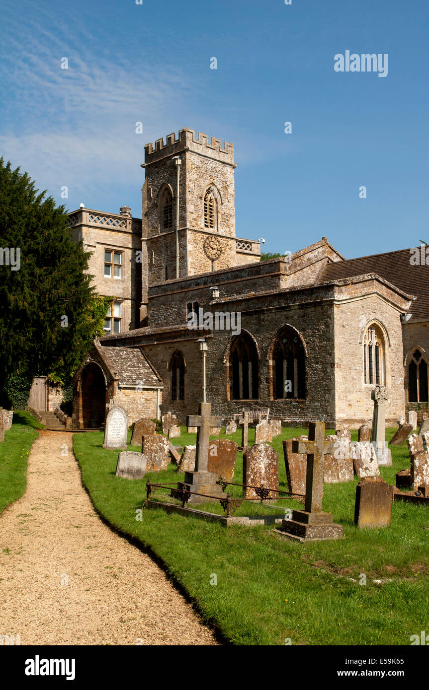 St Mary`s Church, North Aston, Oxfordshire, England, UK Stock Photo Alamy